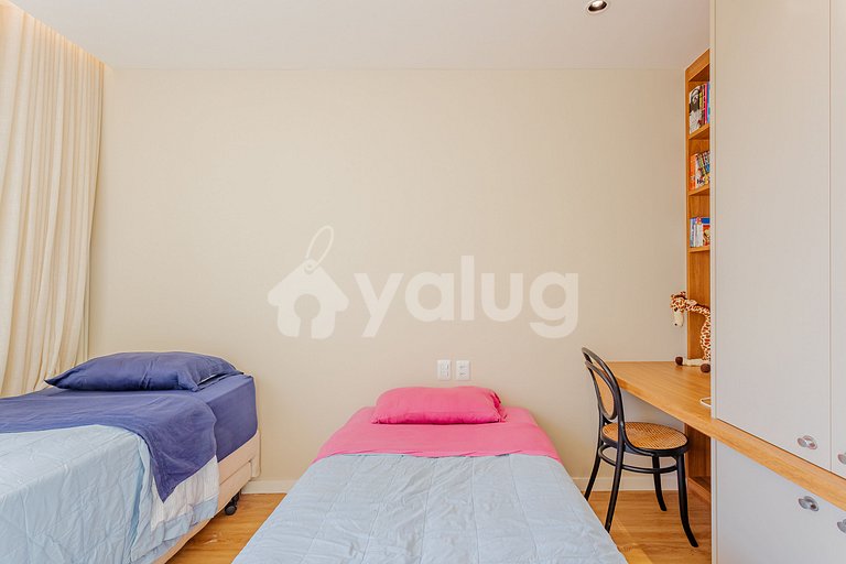 Apt 3 Cozy Bedrooms, Pé na Areia