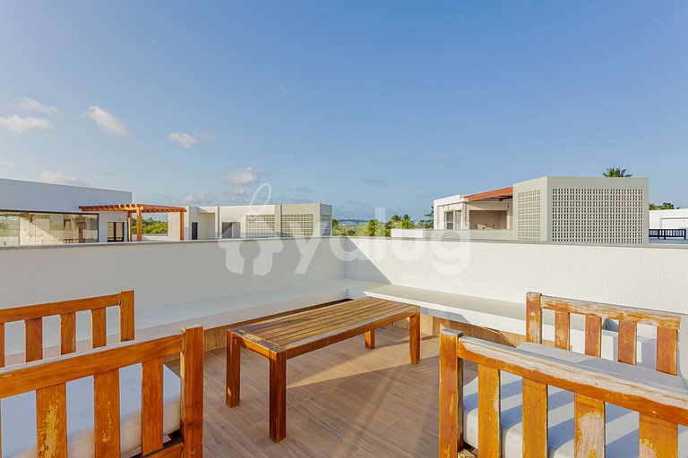 Apt 3 Cozy Bedrooms, Pé na Areia