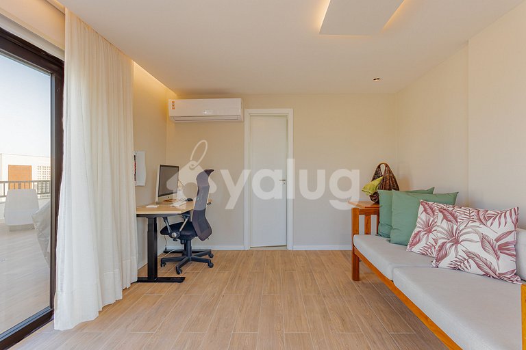 Apt 3 Cozy Bedrooms, Pé na Areia