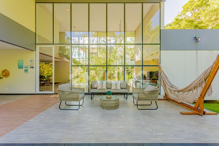 Excelente Casa 4 Suites con Piscina y Barbacoa