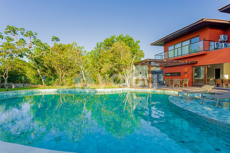 Casa Alto Padrão com 5 Suítes - Reserva de Sauípe