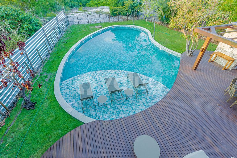 Casa Alto Padrão com 5 Suítes - Reserva de Sauípe