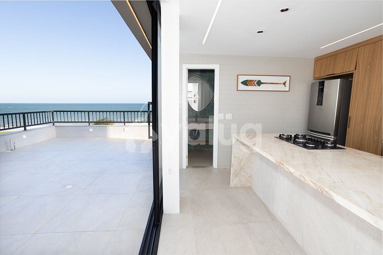 Apto Pé na Areia, 3 habitaciones - Itacimirim
