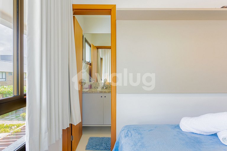 Apartamento 3/4 Pie en la Arena - Exclusivo Itacimirim