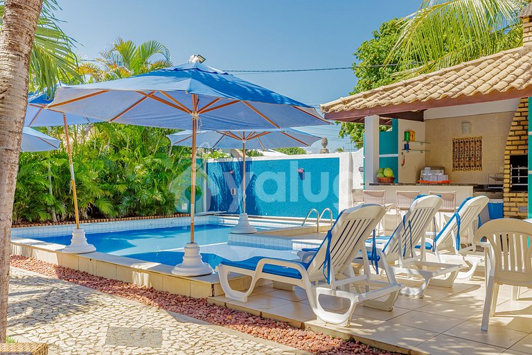 House 7 Bedrooms 50m from the Beach - Guarajuba