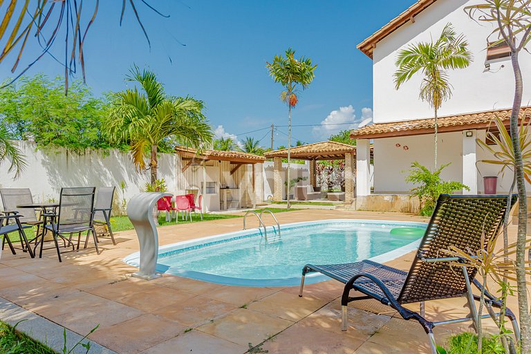 IT66 Beautifully Decorated House with 4 suites - Itacimirim