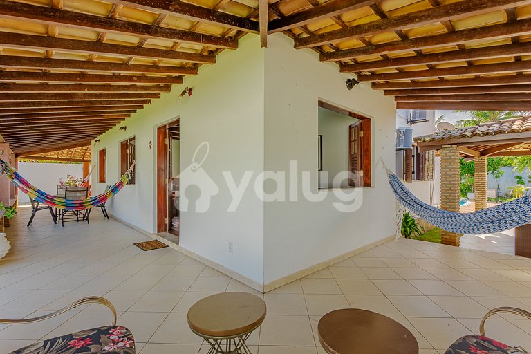 IT66 Beautifully Decorated House with 4 suites - Itacimirim