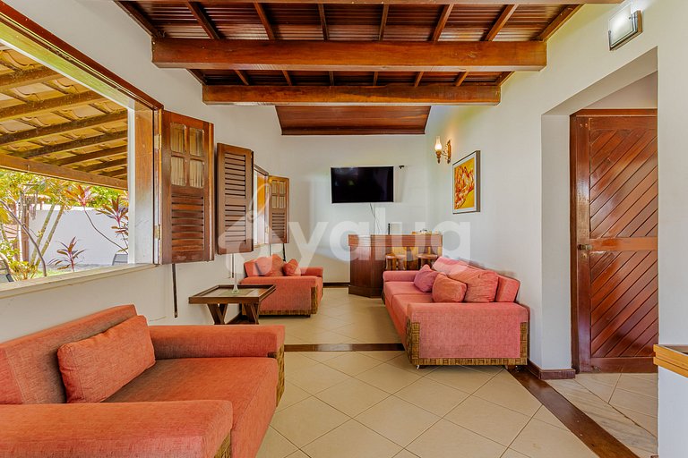 IT66 Casa Bellamente Decorada 4 suites - Itacimirim
