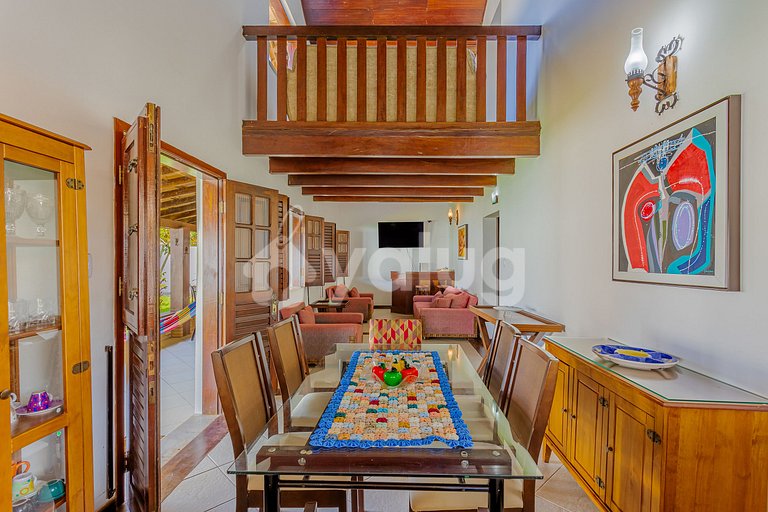 IT66 Casa Bellamente Decorada 4 suites - Itacimirim