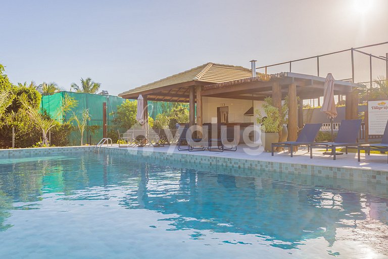PF75 Lindo Apt 2 suítes a 500m Piscinas Naturais