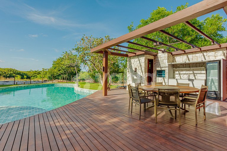 Casa Alto Padrão com 5 Suítes - Reserva de Sauípe