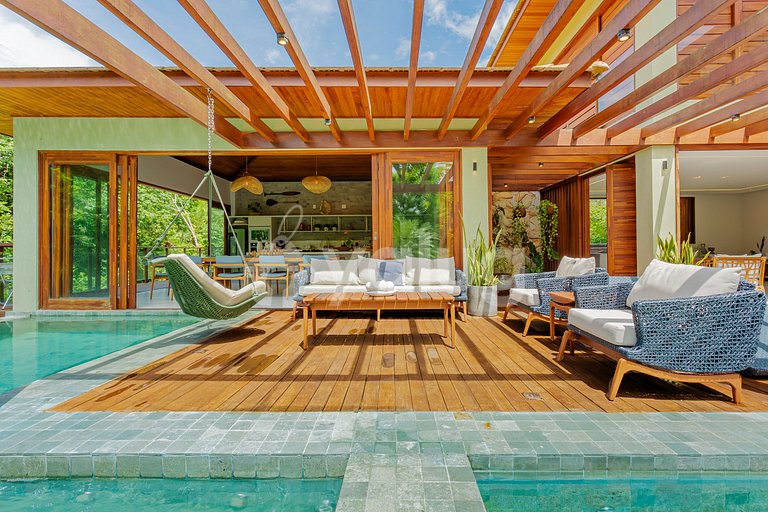 PF76 Casa Alto Estándar 5 Suites Praia Bella