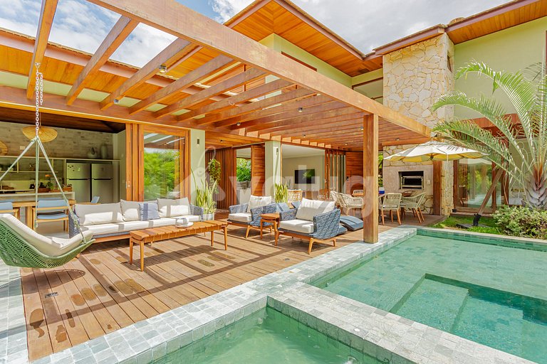 PF76 Casa Alto Estándar 5 Suites Praia Bella