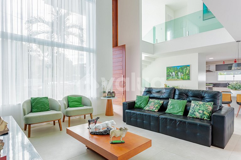 Excelente Casa 7 Suítes a 350m da Praia - Diarista Inclusa