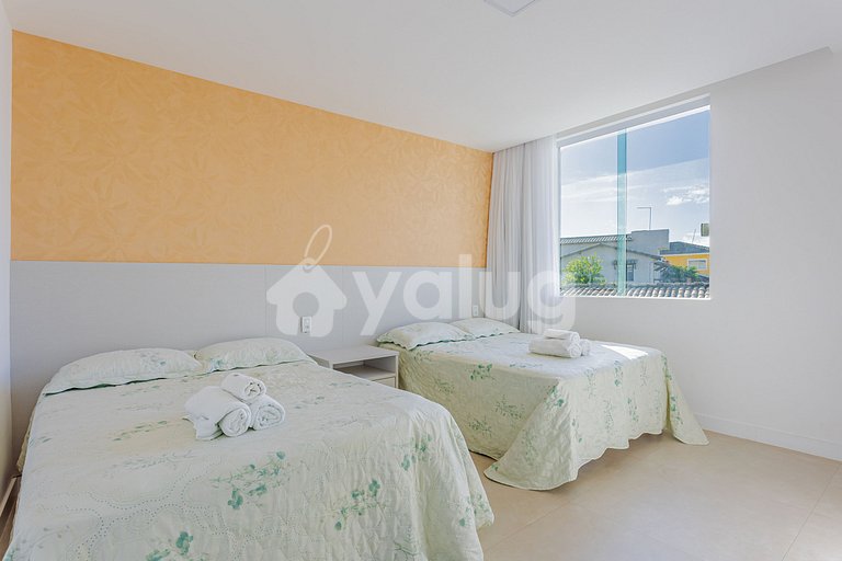 Excelente Casa 7 Suítes a 350m da Praia - Diarista Inclusa