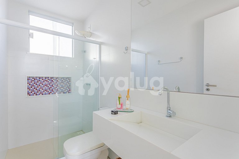 Excelente Casa 7 Suítes a 350m da Praia - Diarista Inclusa
