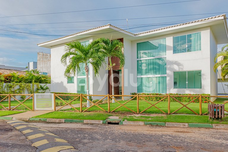 Excelente Casa 7 Suítes a 350m da Praia - Diarista Inclusa