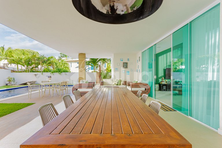 Excelente Casa 7 Suítes a 350m da Praia - Diarista Inclusa