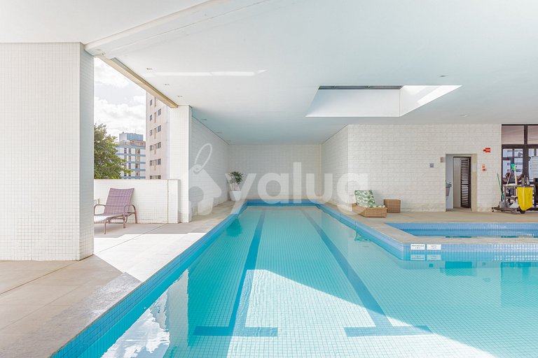 Apartment 500m from Salvador Shopping
