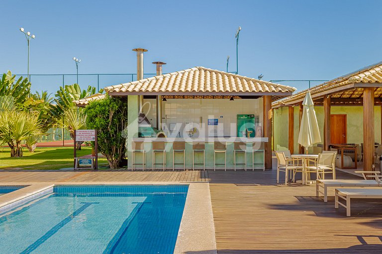 Hermoso apartamento de 3 habitaciones en Itacimirim