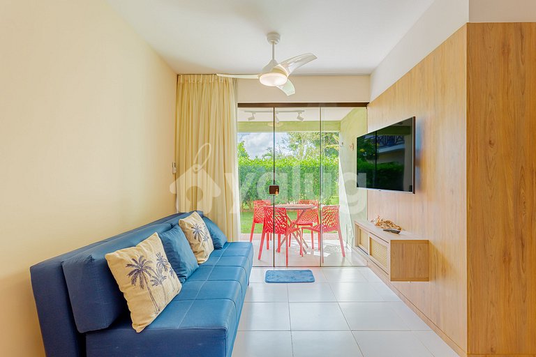 Hermoso apartamento de 3 habitaciones en Itacimirim