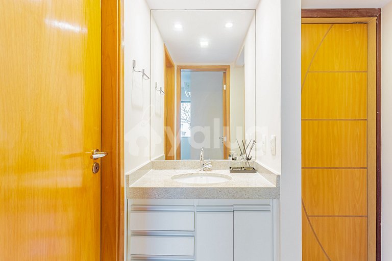 Hermoso apartamento de 3 habitaciones en Itacimirim
