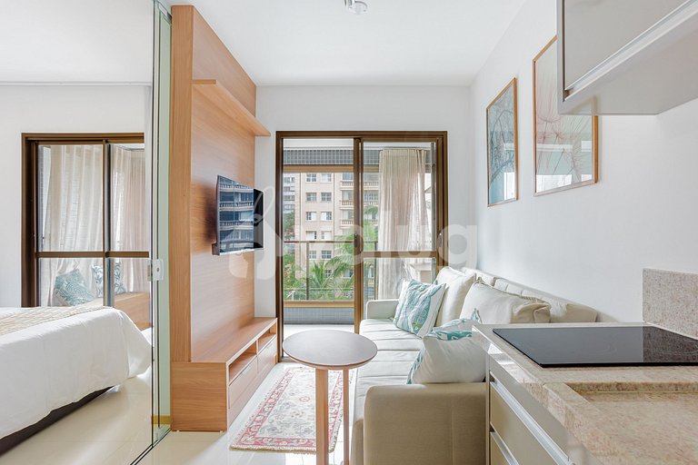 Cozy Apartment 1 Suite 350m from Praia da Pituba