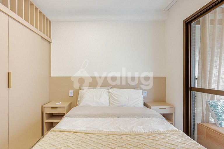 Cozy Apartment 1 Suite 350m from Praia da Pituba