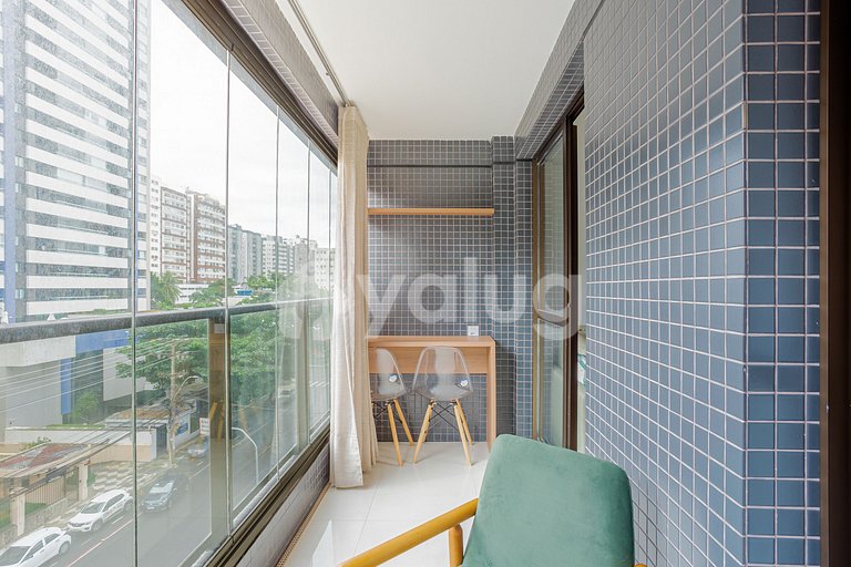 Cozy Apartment 1 Suite 350m from Praia da Pituba