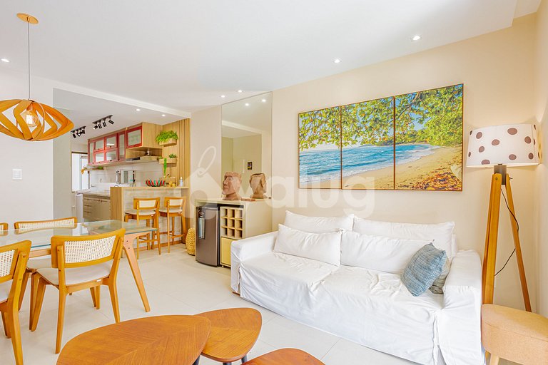 Maravilhoso Apartamento 3 Suítes a 150m da Praia da Espera