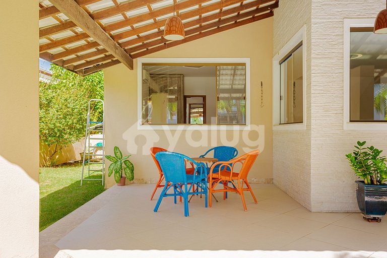 Excelente Casa 4 Suites con piscina en Genipabu - Guarajuba