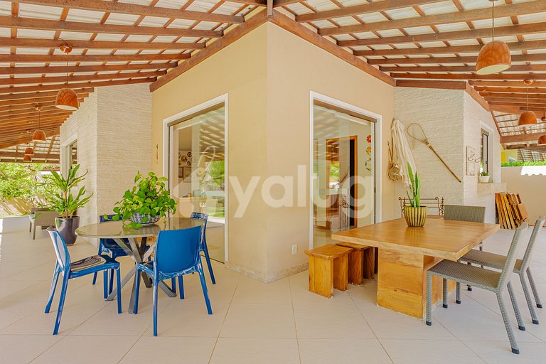 Excelente Casa 4 Suites con piscina en Genipabu - Guarajuba