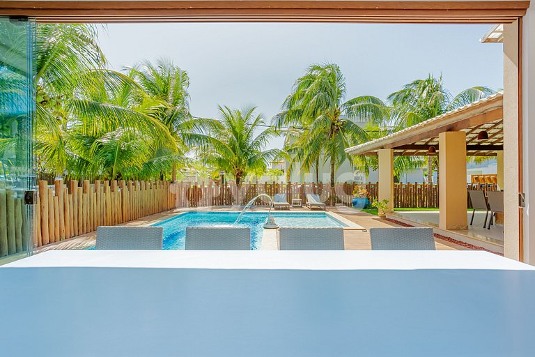 Excelente Casa 4 Suites con piscina en Genipabu - Guarajuba