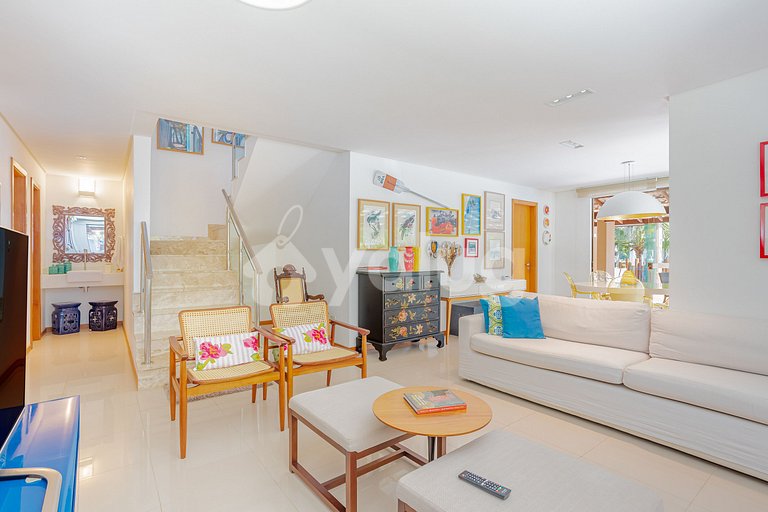 Excelente Casa 4 Suites con piscina en Genipabu - Guarajuba