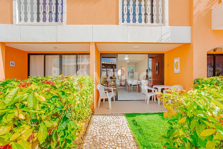 Village 2 Bedrooms, 270m from Guarajuba Beach