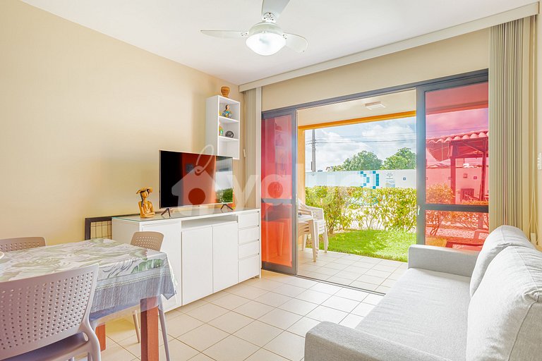 Village 2 Bedrooms, 270m from Guarajuba Beach
