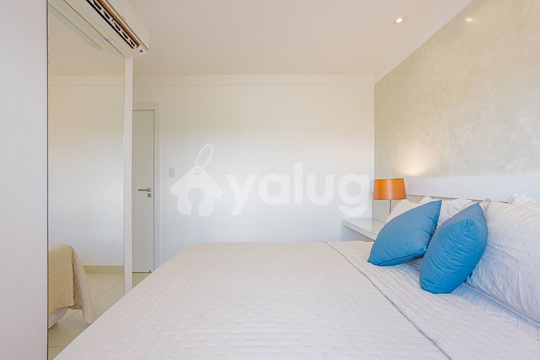 2-Suite Apartment 250m from Ibero Beach - Praia do Forte