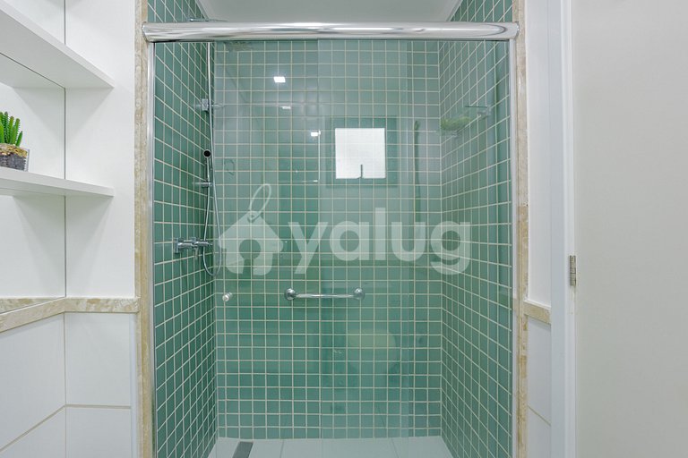 Apartamento 2 Suítes a 750m Praia do Ibero - Praia do Forte