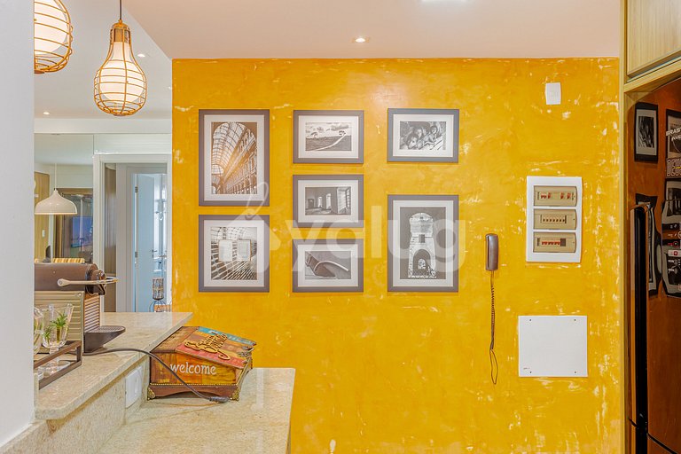 2-Suite Apartment 350m from Ibero Beach - Praia do Forte