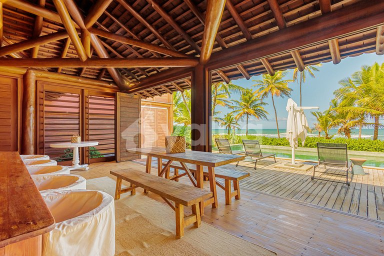 Excelente Mansão 4 Suítes, Pé Na Areia - Busca Vida