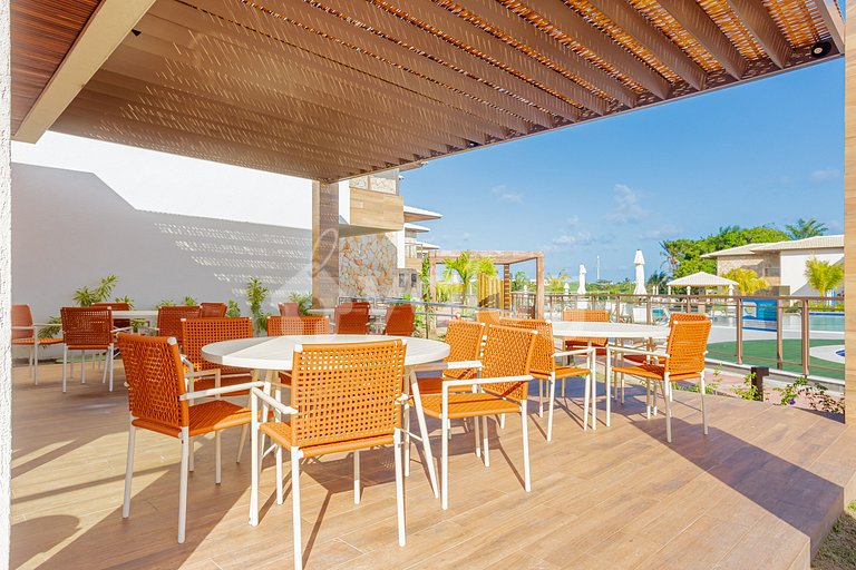 Excelente Village Dúplex 4 Suites con Piscina -Guarajuba