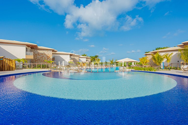 Excelente Village Dúplex 4 Suites con Piscina -Guarajuba