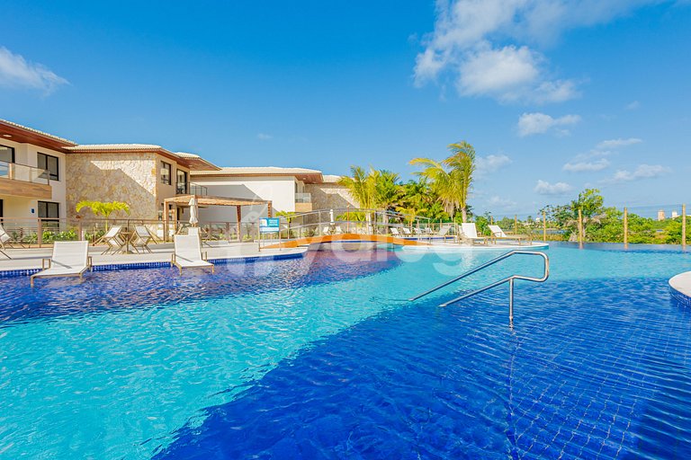 Excelente Village Dúplex 4 Suites con Piscina -Guarajuba