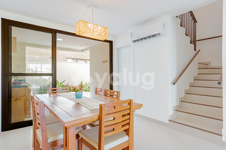 Excelente Village Dúplex 4 Suites con Piscina -Guarajuba