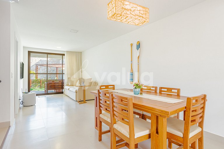Excelente Village Dúplex 4 Suites con Piscina -Guarajuba