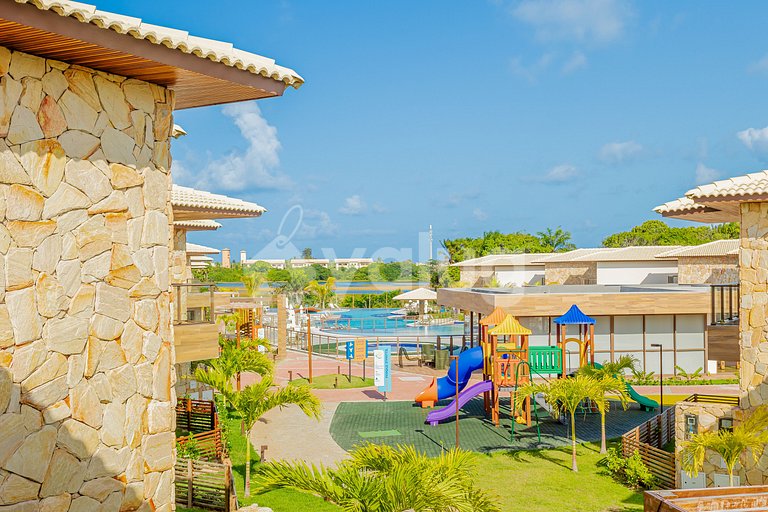 Excelente Village Dúplex 4 Suites con Piscina -Guarajuba