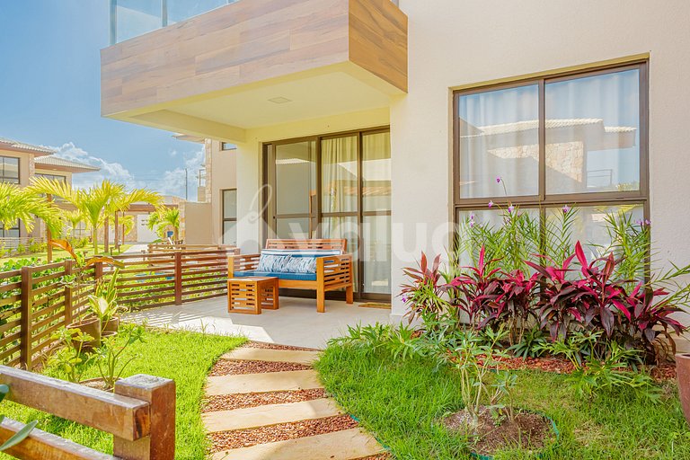 Excelente Village Dúplex 4 Suites con Piscina -Guarajuba