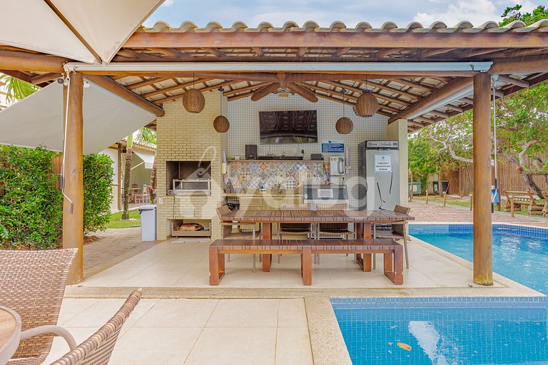 Apartamento bellamente decorado 2 suites - Itacimirim