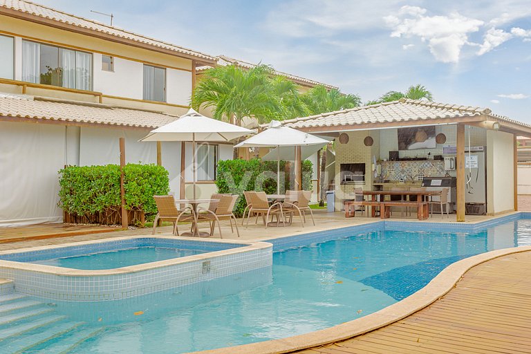 Apartamento bellamente decorado 2 suites - Itacimirim
