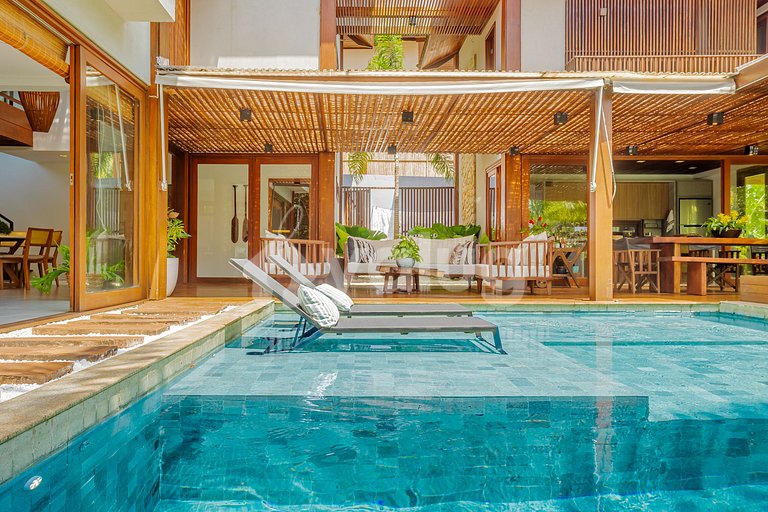 Casa de alto nivel con 4 suites - Praia do Forte.